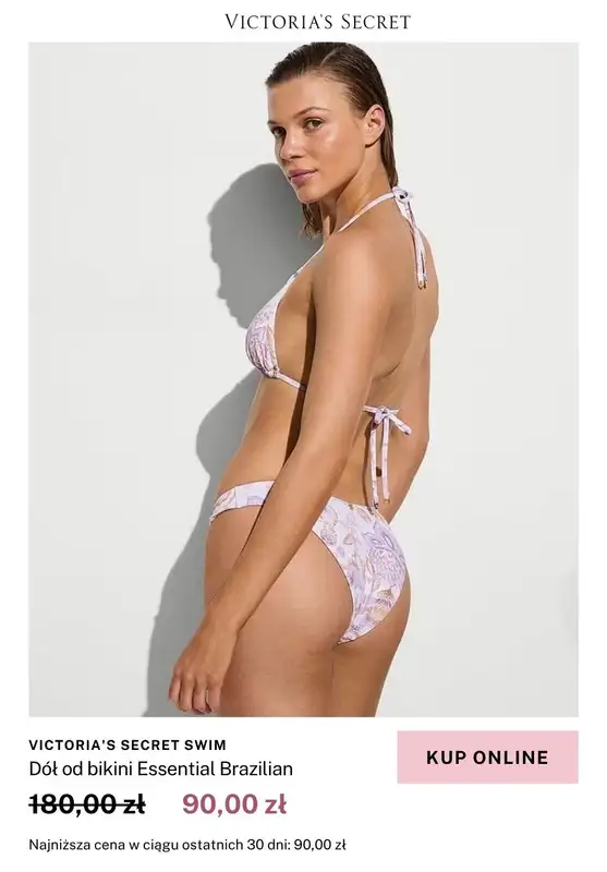 Victoria's Secret - gazetka promocyjna -50% na stroje kąpielowe od środy 06.08 do poniedziałku 18.08 - strona 6