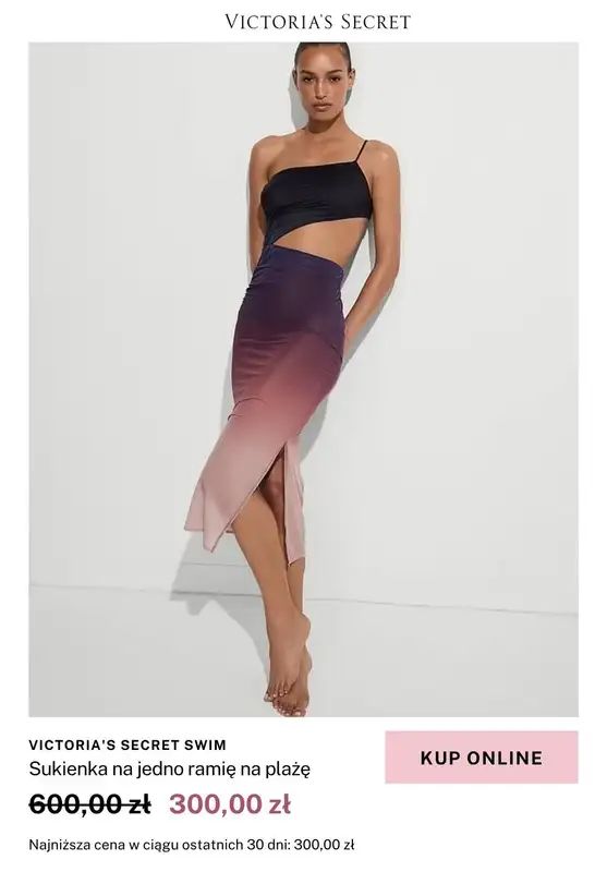 Victoria's Secret - gazetka promocyjna -50% na stroje kąpielowe od środy 06.08 do poniedziałku 18.08 - strona 12