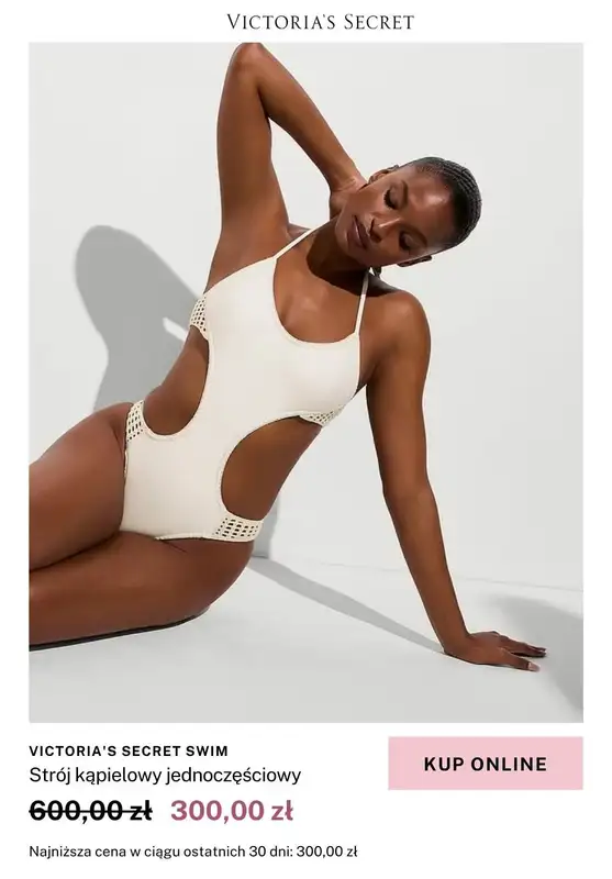 Victoria's Secret - gazetka promocyjna -50% na stroje kąpielowe od środy 06.08 do poniedziałku 18.08 - strona 11