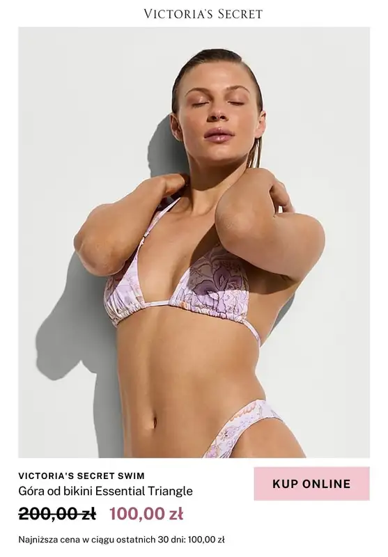 Victoria's Secret - gazetka promocyjna -50% na stroje kąpielowe od środy 06.08 do poniedziałku 18.08 - strona 5
