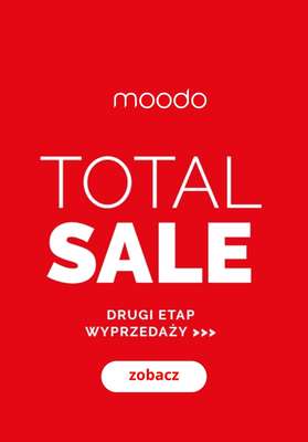 Moodo - gazetka promocyjna Total SALE od środy 06.08 do wtorku 12.08