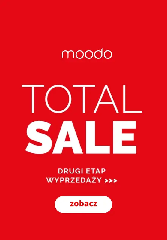 Moodo - gazetka promocyjna Total SALE od środy 06.08 do wtorku 12.08