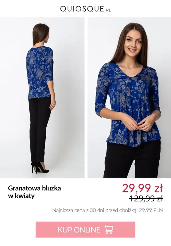 Quiosque - gazetka promocyjna Bluzki damskie od 29,99 zł od środy 06.08 do piątku 15.08 - strona 4