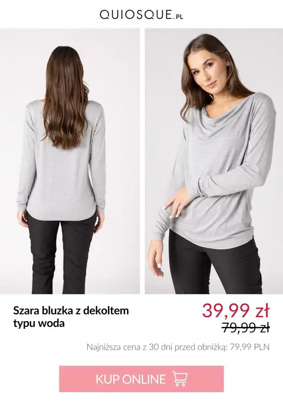 Quiosque - gazetka promocyjna Bluzki damskie od 29,99 zł od środy 06.08 do piątku 15.08 - strona 2