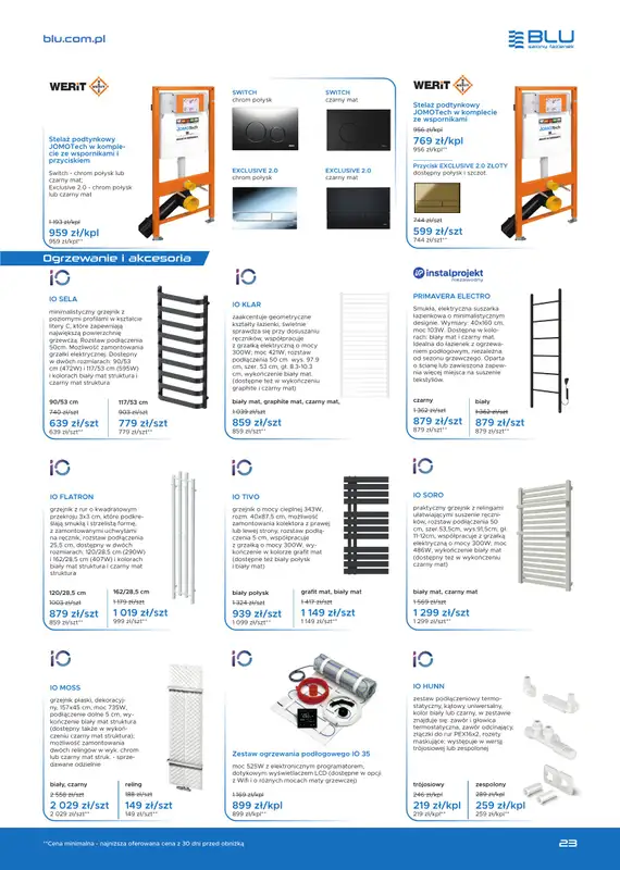 Blu Salony Łazienek - gazetka promocyjna Gazetka cz.3 od środy 01.10 do piątku 31.10 - strona 5