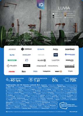 Blu Salony Łazienek - gazetka promocyjna Gazetka cz.3 od środy 01.10 do piątku 31.10 - strona 6