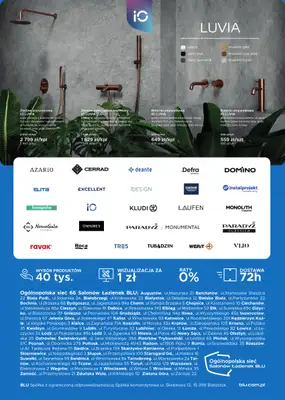 Blu Salony Łazienek - gazetka promocyjna Gazetka cz.3 od środy 01.10 do piątku 31.10 - strona 6