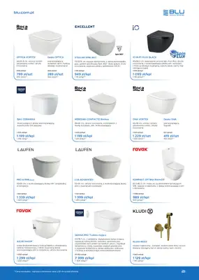 Blu Salony Łazienek - gazetka promocyjna Gazetka cz.3 od środy 01.10 do piątku 31.10 - strona 3