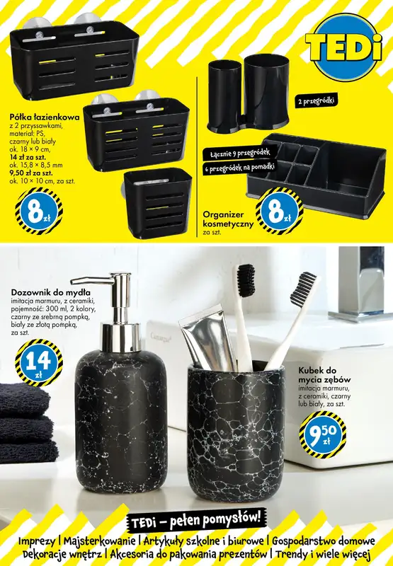 Tedi - gazetka promocyjna Powrót do szkoły od piątku 08.08 do soboty 16.08 - strona 21