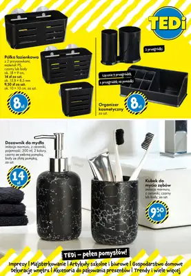 Tedi - gazetka promocyjna Powrót do szkoły od piątku 08.08 do soboty 16.08 - strona 21 Tedi - gazetka promocyjna Powrót do szkoły od piątku 08.08 do soboty 16.08 - strona 21