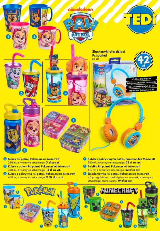 Tedi - gazetka promocyjna Powrót do szkoły od piątku 08.08 do soboty 16.08 - strona 2