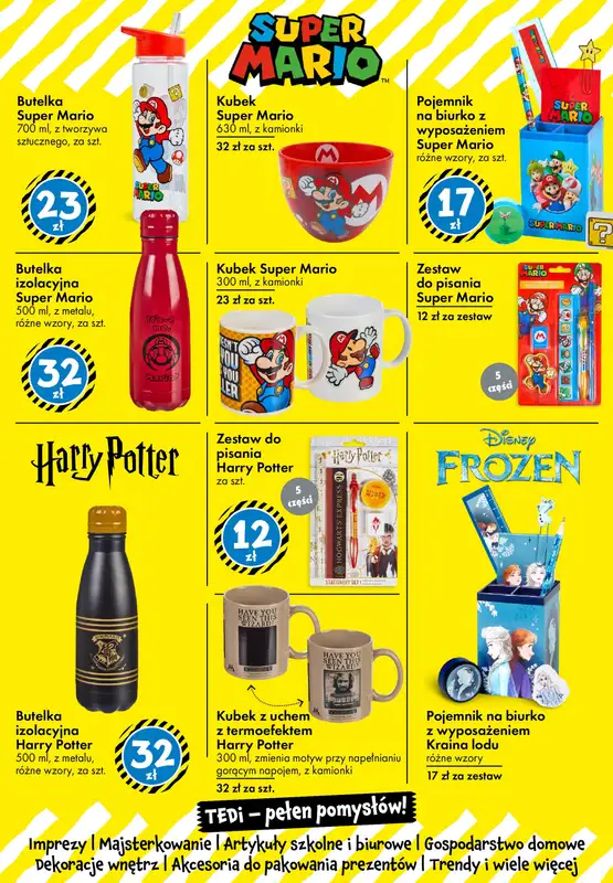 Tedi - gazetka promocyjna Powrót do szkoły od piątku 08.08 do soboty 16.08 - strona 3