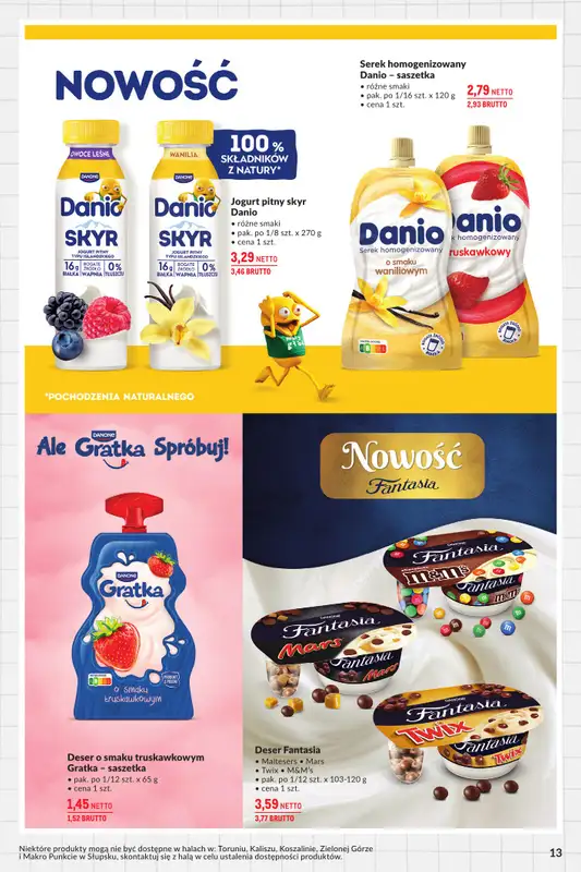 Makro - gazetka promocyjna Cześć szkoło od wtorku 19.08 do poniedziałku 01.09 - strona 13