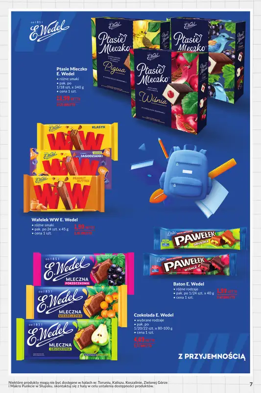 Makro - gazetka promocyjna Cześć szkoło od wtorku 19.08 do poniedziałku 01.09 - strona 7