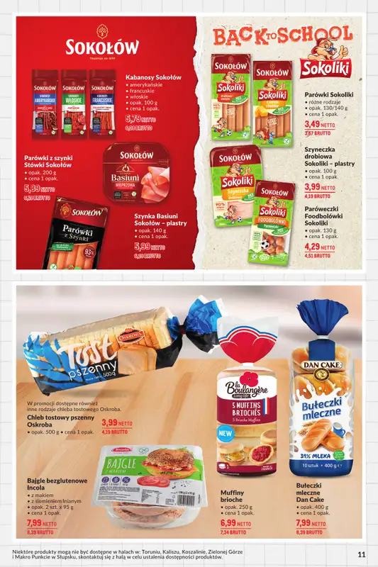 Makro - gazetka promocyjna Cześć szkoło od wtorku 19.08 do poniedziałku 01.09 - strona 11