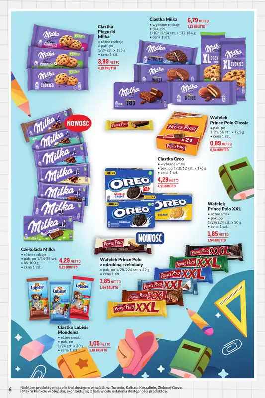 Makro - gazetka promocyjna Cześć szkoło od wtorku 19.08 do poniedziałku 01.09 - strona 6