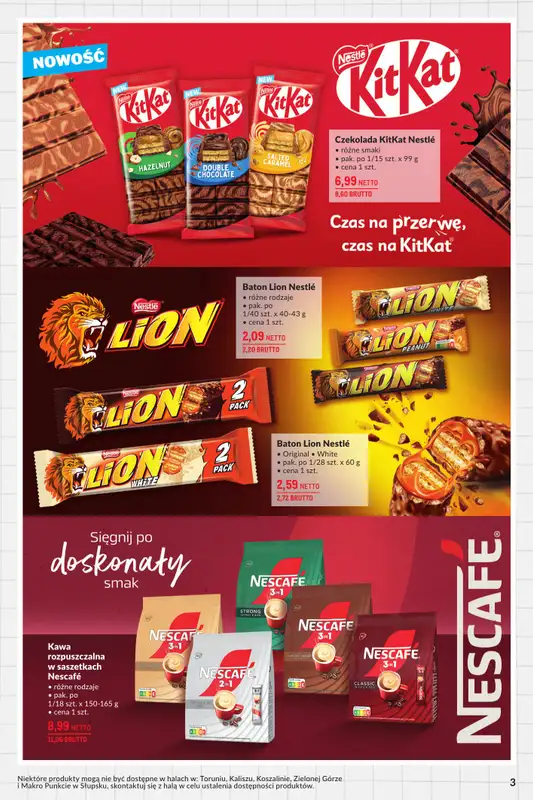 Makro - gazetka promocyjna Cześć szkoło od wtorku 19.08 do poniedziałku 01.09 - strona 3