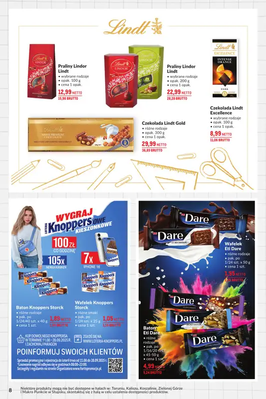 Makro - gazetka promocyjna Cześć szkoło od wtorku 19.08 do poniedziałku 01.09 - strona 8