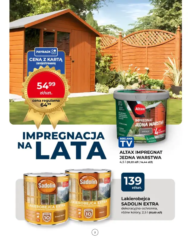 PSB Mrówka - gazetka promocyjna Gazetka od czwartku 07.08 do soboty 16.08 - strona 2