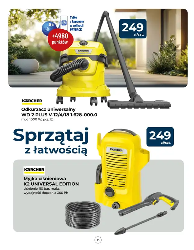 PSB Mrówka - gazetka promocyjna Gazetka od czwartku 07.08 do soboty 16.08 - strona 13