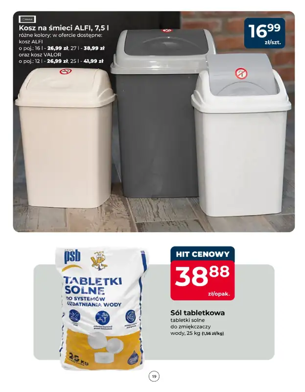 PSB Mrówka - gazetka promocyjna Gazetka od czwartku 07.08 do soboty 16.08 - strona 19