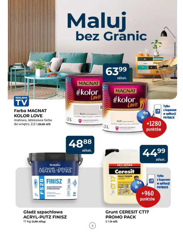 PSB Mrówka - gazetka promocyjna Gazetka od czwartku 07.08 do soboty 16.08 - strona 3