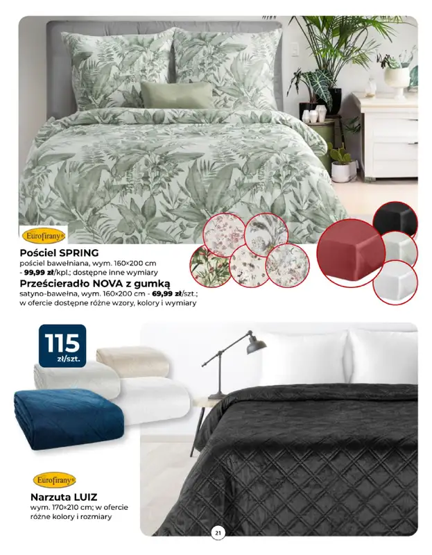 PSB Mrówka - gazetka promocyjna Gazetka od czwartku 07.08 do soboty 16.08 - strona 21