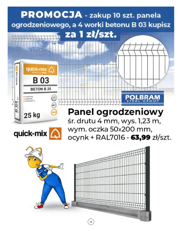 PSB Mrówka - gazetka promocyjna Gazetka od czwartku 07.08 do soboty 16.08 - strona 12