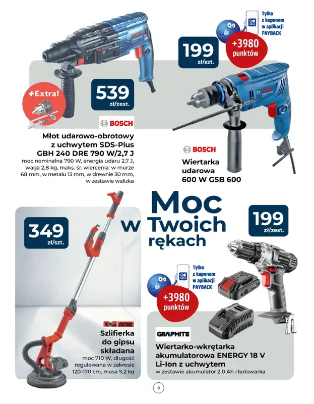 PSB Mrówka - gazetka promocyjna Gazetka od czwartku 07.08 do soboty 16.08 - strona 9