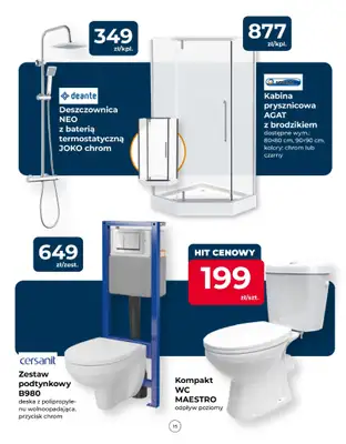 PSB Mrówka - gazetka promocyjna Gazetka od czwartku 07.08 do soboty 16.08 - strona 15