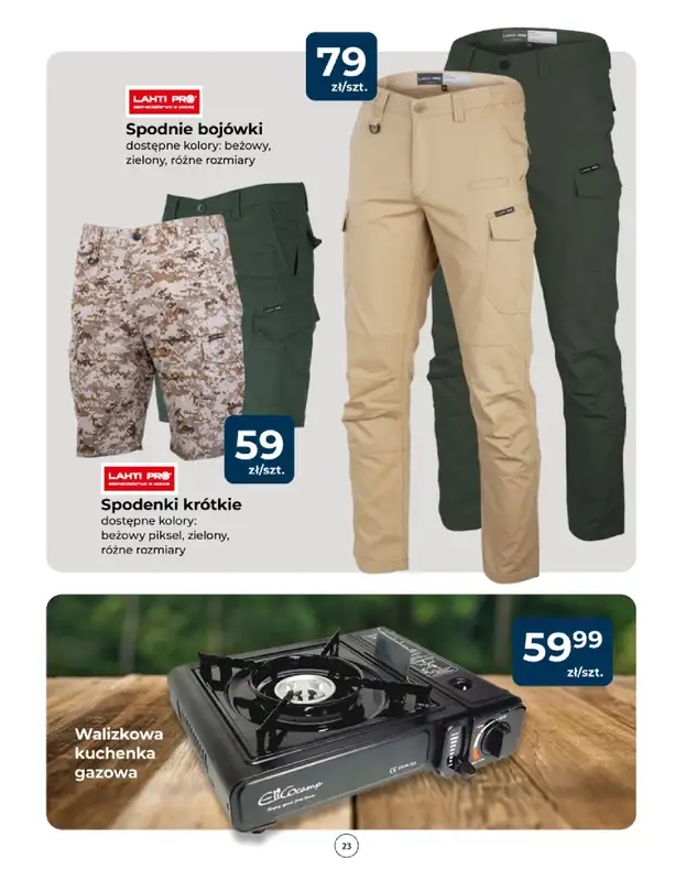 PSB Mrówka - gazetka promocyjna Gazetka od czwartku 07.08 do soboty 16.08 - strona 23