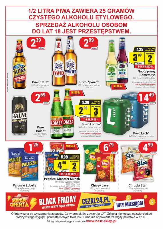 Delikatesy Sezam - gazetka promocyjna Gazetka od czwartku 07.08 do środy 20.08 - strona 4