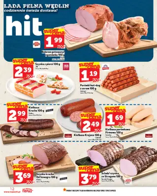 TOPAZ - gazetka promocyjna Gazetka od czwartku 07.08 do środy 13.08 - strona 12 TOPAZ - gazetka promocyjna Gazetka od czwartku 07.08 do środy 13.08 - strona 12