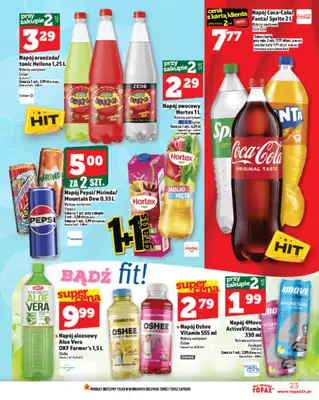 TOPAZ - gazetka promocyjna Gazetka od czwartku 07.08 do środy 13.08 - strona 23 TOPAZ - gazetka promocyjna Gazetka od czwartku 07.08 do środy 13.08 - strona 23