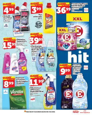 TOPAZ - gazetka promocyjna Gazetka od czwartku 07.08 do środy 13.08 - strona 25 TOPAZ - gazetka promocyjna Gazetka od czwartku 07.08 do środy 13.08 - strona 25