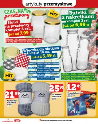 TOPAZ - gazetka promocyjna Gazetka od czwartku 07.08 do środy 13.08 - strona 26 TOPAZ - gazetka promocyjna Gazetka od czwartku 07.08 do środy 13.08 - strona 26