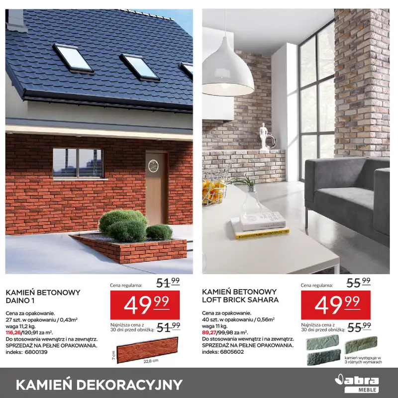 Abra Meble - gazetka promocyjna Panele w super cenach od piątku 08.08 do poniedziałku 25.08 - strona 17