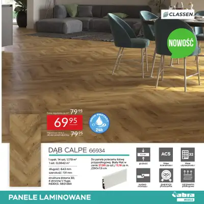 Abra Meble - gazetka promocyjna Panele w super cenach od piątku 08.08 do poniedziałku 25.08 - strona 9 Abra Meble - gazetka promocyjna Panele w super cenach od piątku 08.08 do poniedziałku 25.08 - strona 9