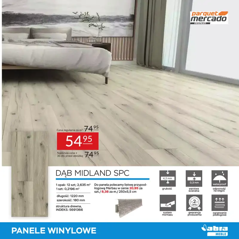 Abra Meble - gazetka promocyjna Panele w super cenach od piątku 08.08 do poniedziałku 25.08 - strona 11