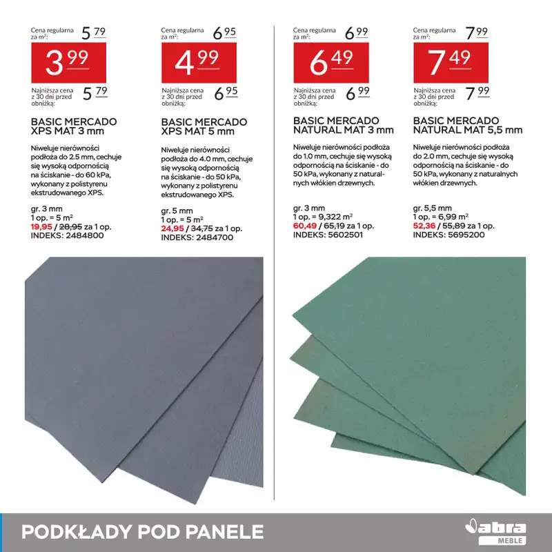 Abra Meble - gazetka promocyjna Panele w super cenach od piątku 08.08 do poniedziałku 25.08 - strona 13