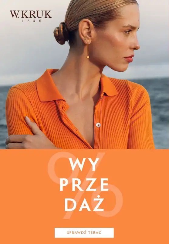 W.KRUK - gazetka promocyjna Wyprzedaż od czwartku 07.08 do niedzieli 17.08