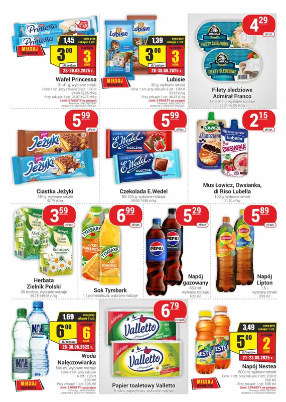 Delikatesy Sezam - gazetka promocyjna Gazetka od czwartku 21.08 do środy 03.09 - strona 3