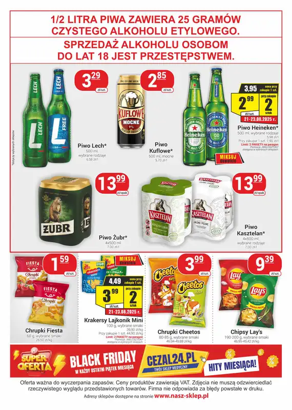 Delikatesy Sezam - gazetka promocyjna Gazetka od czwartku 21.08 do środy 03.09 - strona 4