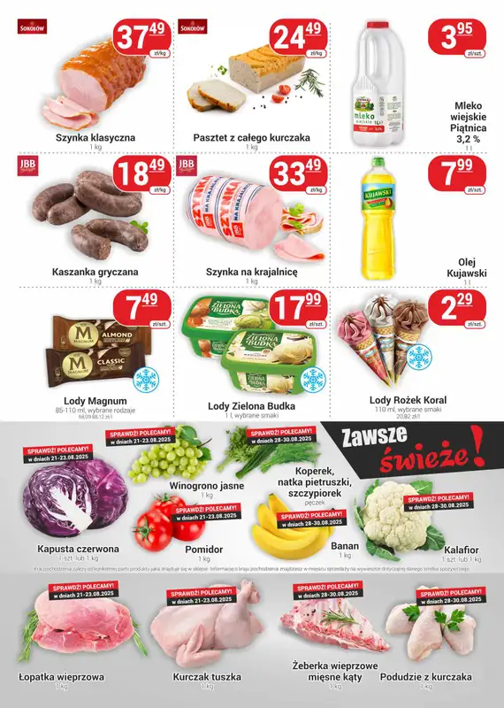 Delikatesy Sezam - gazetka promocyjna Gazetka od czwartku 21.08 do środy 03.09 - strona 2