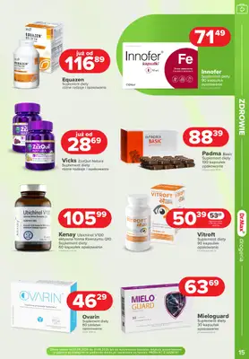 Dr.Max Drogeria - gazetka promocyjna Gazetka od piątku 08.08 do niedzieli 31.08 - strona 15 Dr.Max Drogeria - gazetka promocyjna Gazetka od piątku 08.08 do niedzieli 31.08 - strona 15