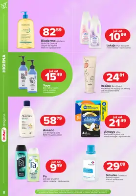 Dr.Max Drogeria - gazetka promocyjna Gazetka od piątku 08.08 do niedzieli 31.08 - strona 8 Dr.Max Drogeria - gazetka promocyjna Gazetka od piątku 08.08 do niedzieli 31.08 - strona 8
