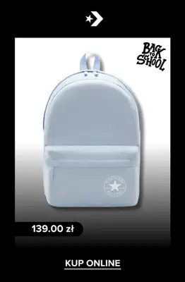 Converse - gazetka promocyjna Rabaty do 150 zł na powrót do szkoły! od piątku 08.08  - strona 9