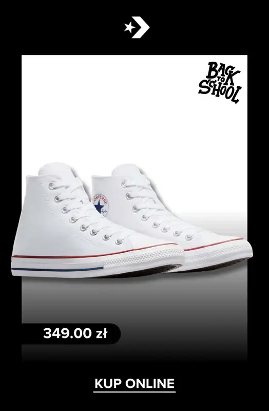 Converse - gazetka promocyjna Rabaty do 150 zł na powrót do szkoły! od piątku 08.08  - strona 8