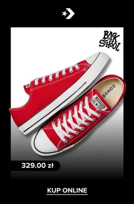 Converse - gazetka promocyjna Rabaty do 150 zł na powrót do szkoły! od piątku 08.08  - strona 6