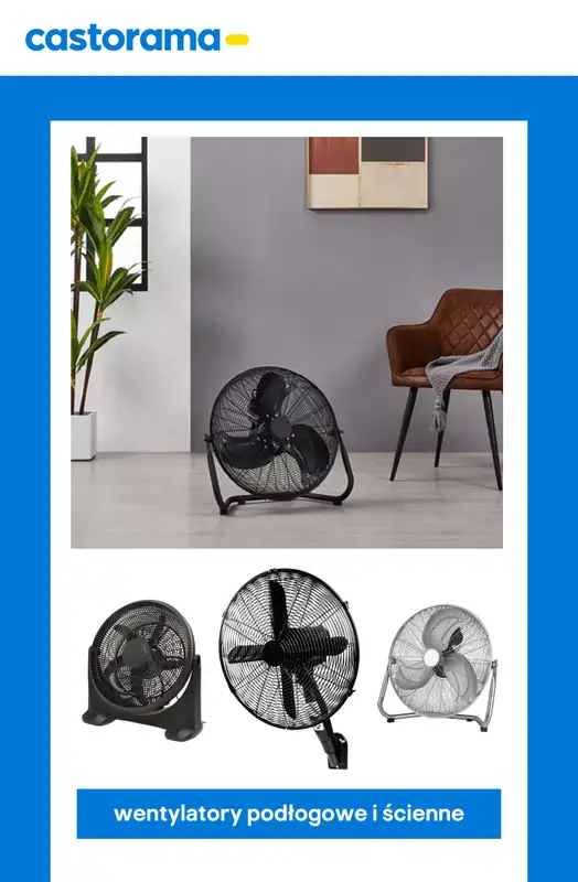 Castorama - gazetka promocyjna Powiew chłodu - wentylatory i klimatyzatory od piątku 08.08  - strona 5